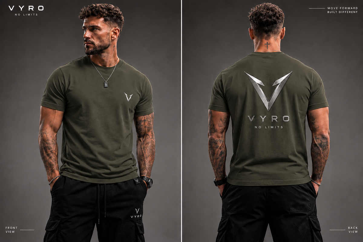 T-shirt VYRO Essential Kaki