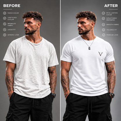 T-shirt VYRO Essential Blanc