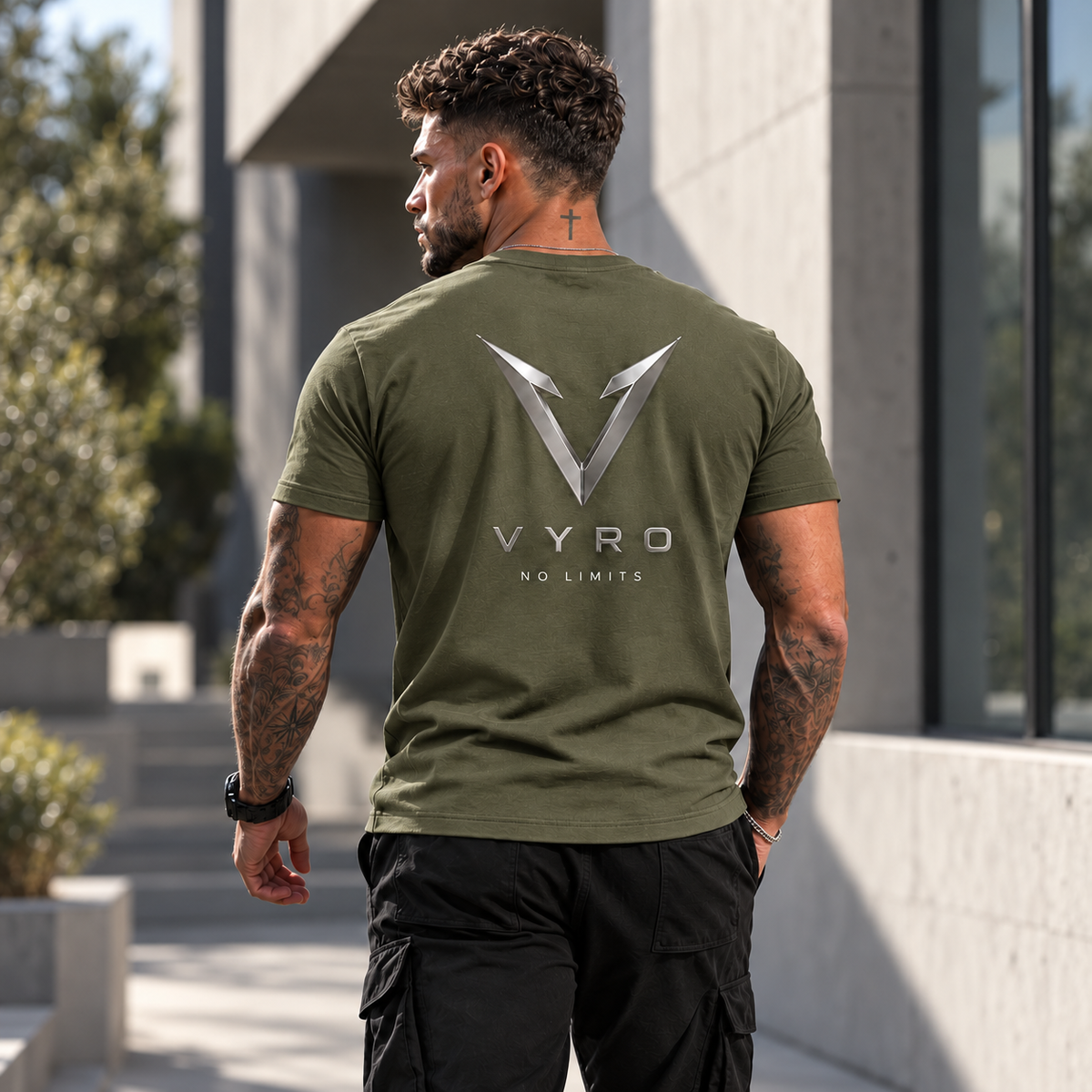 T-shirt VYRO Essential Kaki